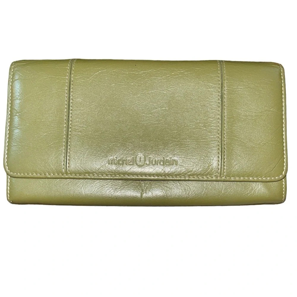🌳Michel Jurdain🌳Continental Leather Wallet